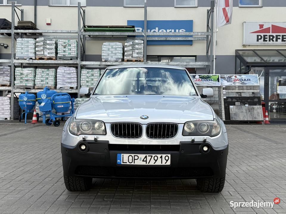 BMW X3 30d 218 2005r 4x4 Automat SUV Stan Rok produkcji 2005 Chełm