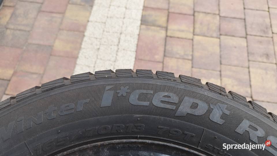 Koła felgi stalowe z oponami zimowymi Hankook13 lubelskie Radzyń Podlaski