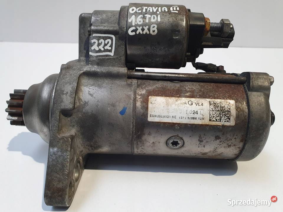 ROZRUSZNIK Skoda Octavia III 16 TDI oryginał Chełm