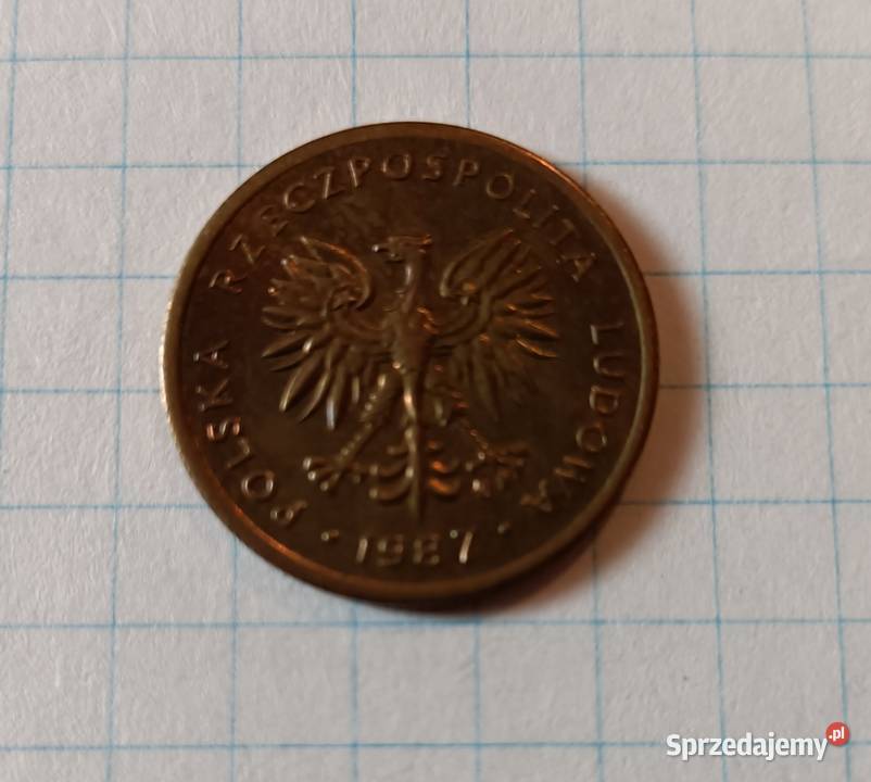 2 ZŁOTE 1987 POLSKA Piszczac