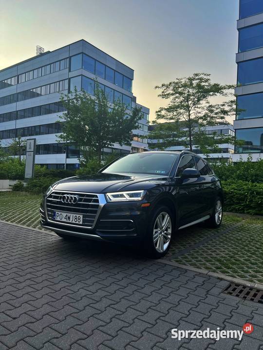 Audi Q5 20 Benzyna TFSI Quattro 252 2020r wielkopolskie Poznań