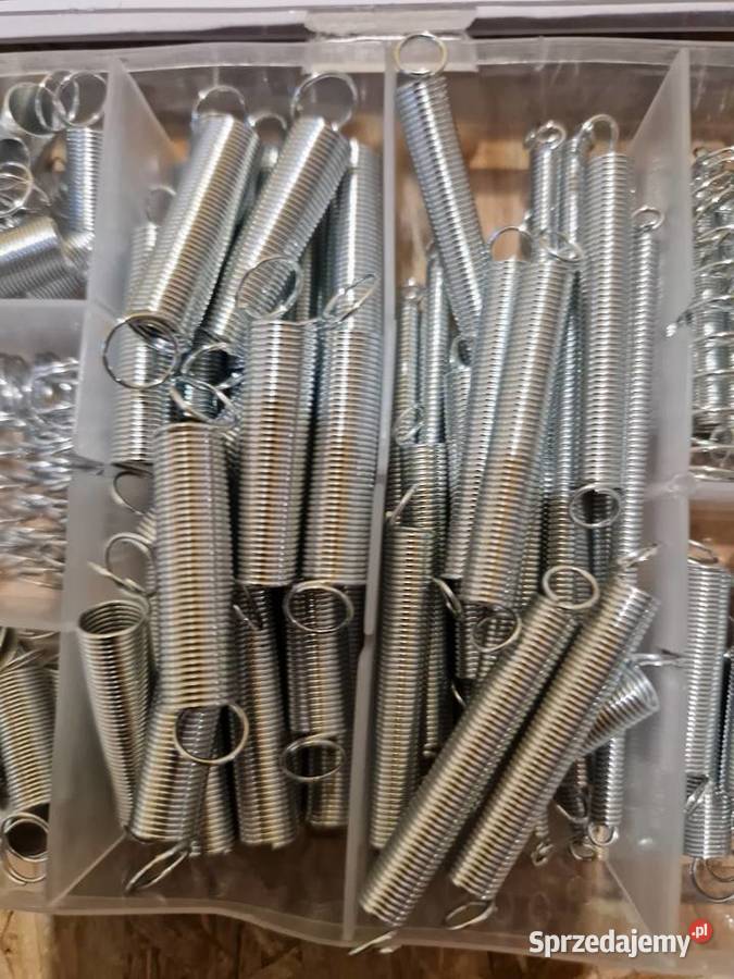 ZESTAW 200 SPRĘŻYNEK ROZCIĄGAJĄCYCH I Głogowa