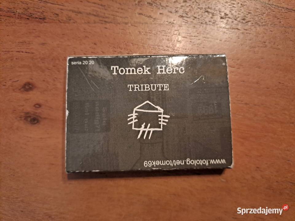 Zapałki Tomek Herc tribute to W Buczek zapałki Warszawa