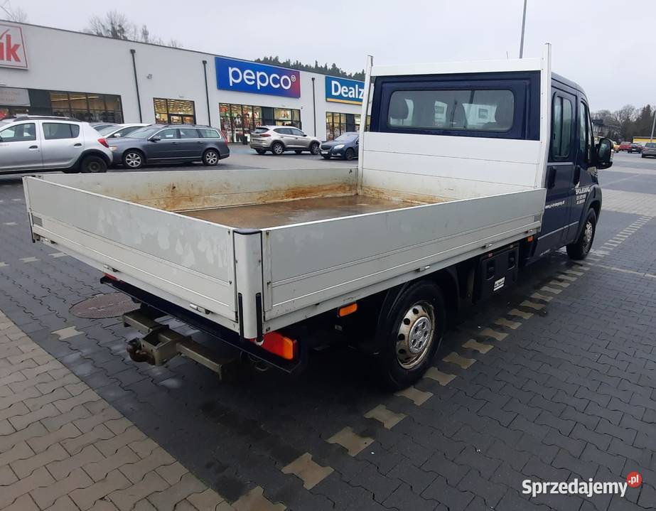 Fiat Ducato Doka 7 osób brygadówka paka skrzynia Jastrowie