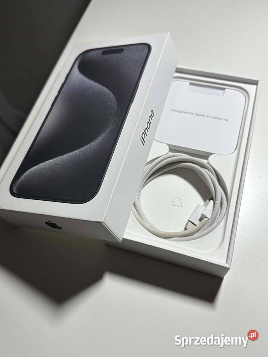 Apple iPhone 15 Pro 128 GB Black Titanium 87