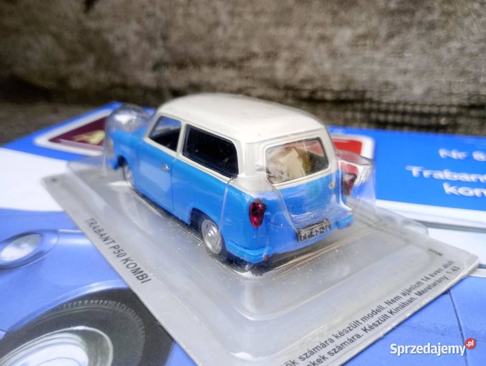 TRABANT P50 KOMBI kultowe auta PRL deagostini mazowieckie