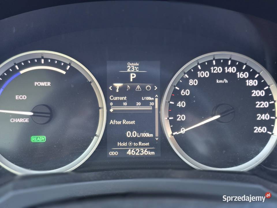 Lexus IS 300h ELITE I właściciel 46 236 Polski Rok produkcji 2014 podlaskie