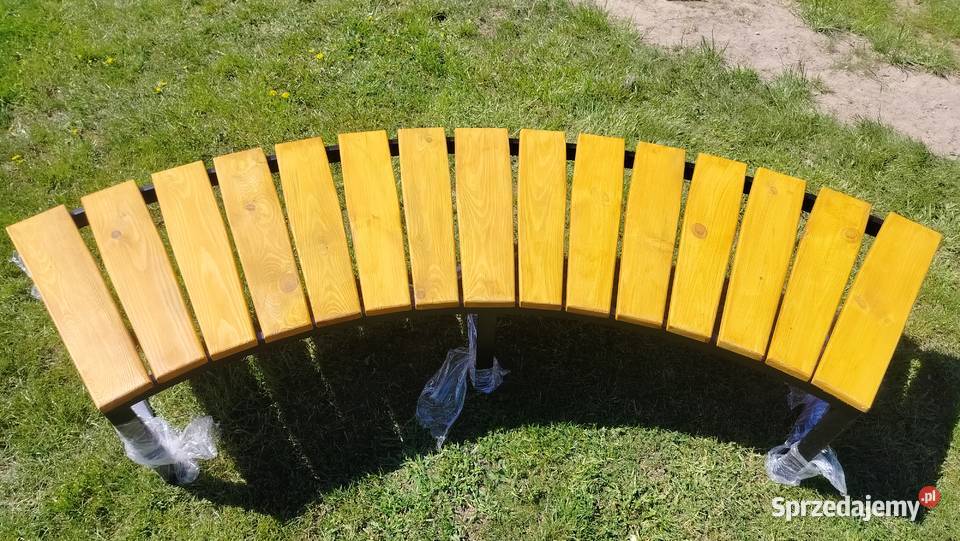 Ławki ogrodowe łukowe Kamienica Polska