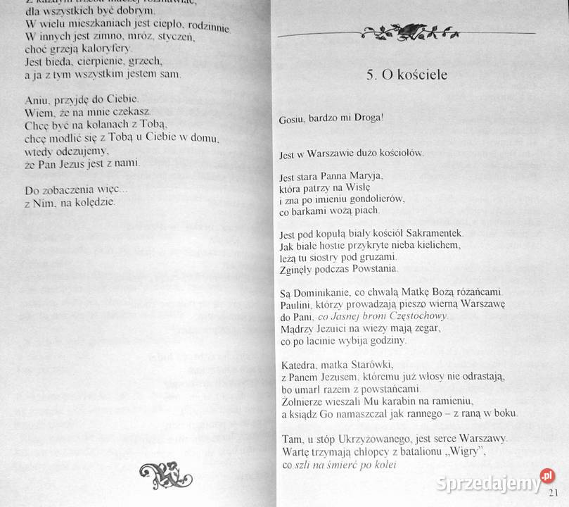 Listy do ks Tymoteusz lubelskie Chełm sprzedam