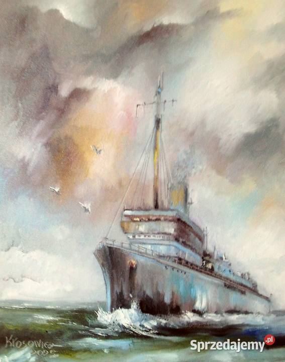 Obraz olejny Rejs IV zachodniopomorskie Barlinek