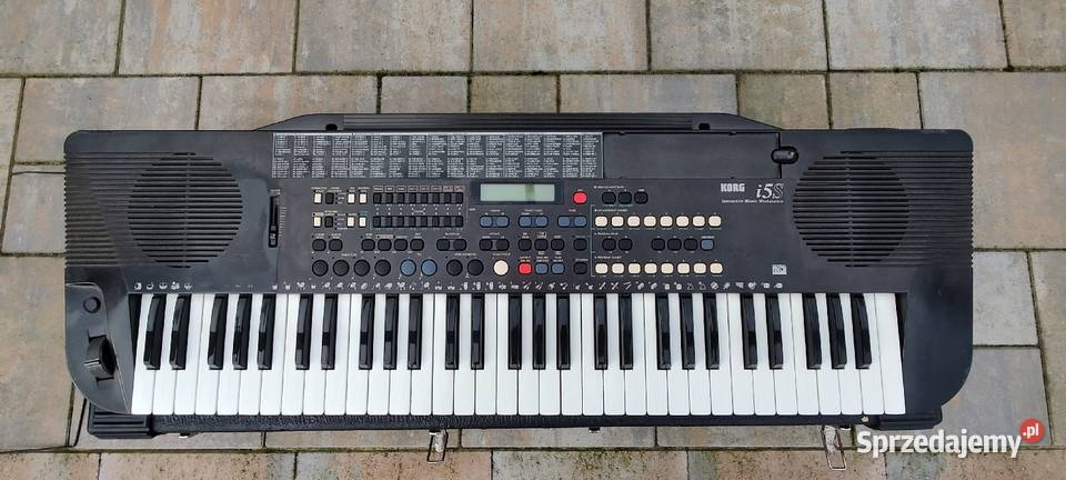 instrument klawiszowy organy Keyboard Korg i5s z