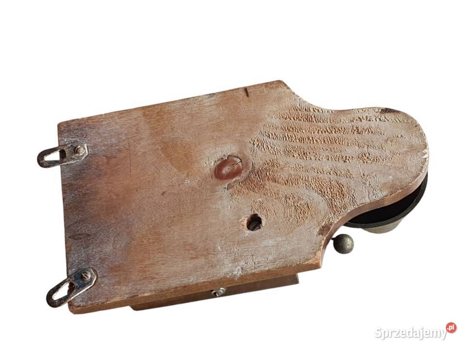Stary drewniany dzwonek elektryczny do drzwi Cieszyn sprzedam