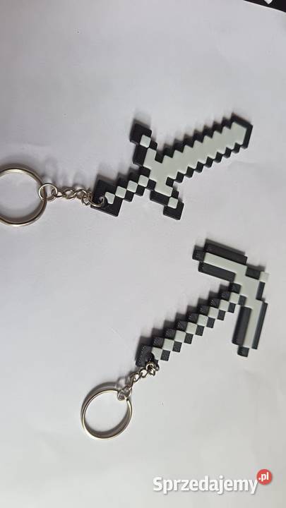 MINECRAFT KILOF MIECZ ŻELAZNE BRELOKI Skarżysko-Kamienna sprzedam