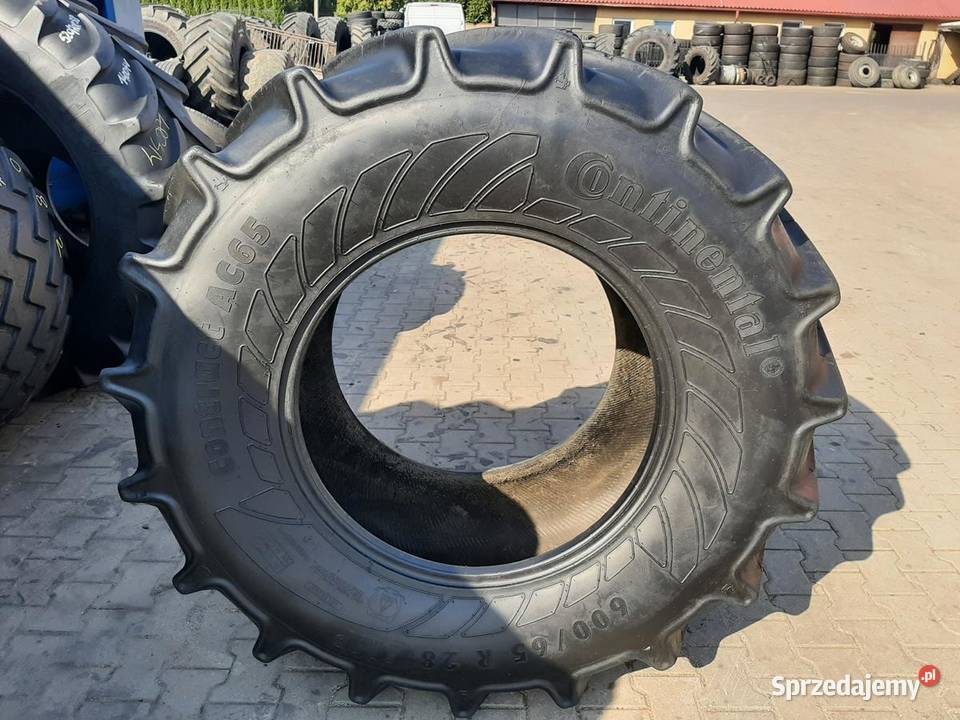2x Opona używana rolnicza 60065R28 CONTINENTAL Continental Zaścianki