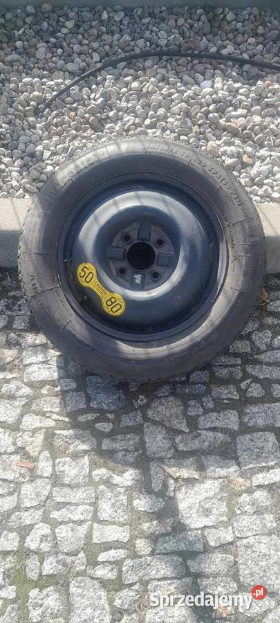 VOLVO V40 KOŁO ZAPASOWE ZAPAS CONTINENTAL T12590 lubuskie Dobiegniew