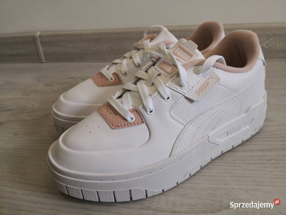 Nowe buty PUMA Dream 39 25 białe różowe pudrowy 25cm Obuwie sportowe Nowy Sącz sprzedam