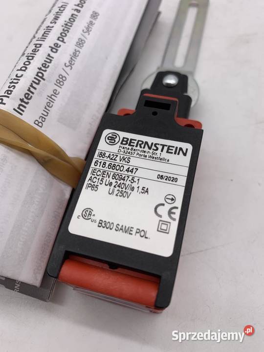 Bernstein I88A2Z VKS 6186800447 Limit Switch Warszawa sprzedam