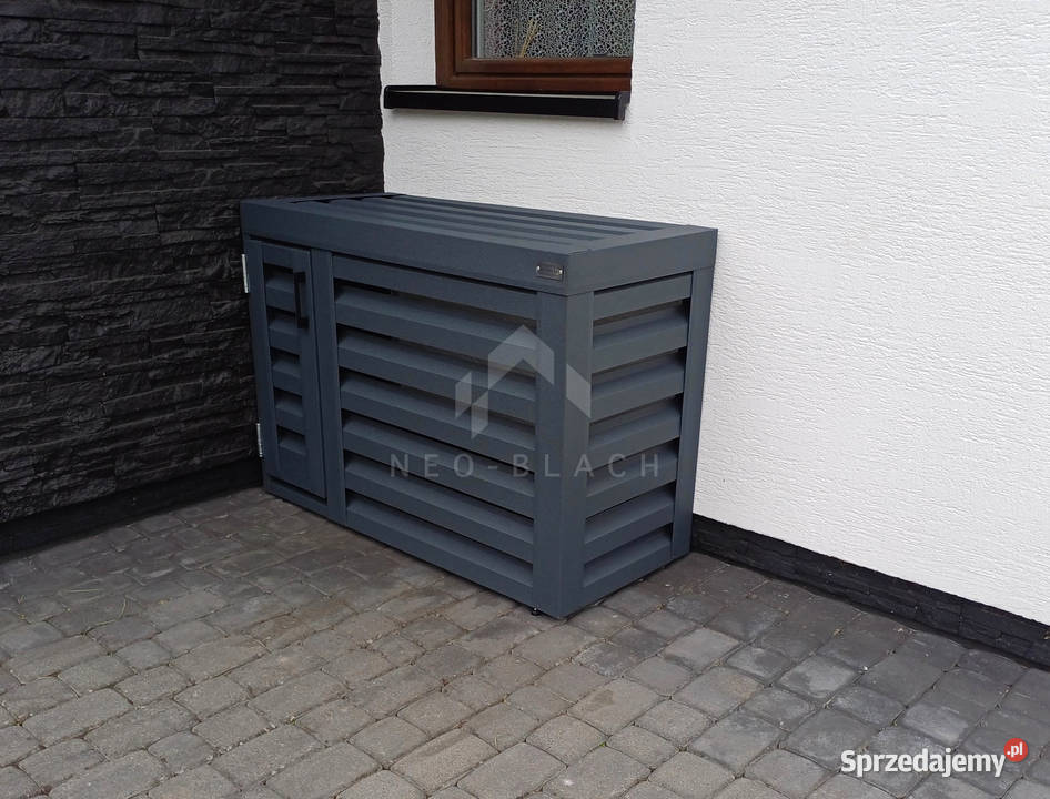 Osłona klimatyzatora pompy ciepła 100x40x80 Klimatyzatory łódzkie Łęczyca