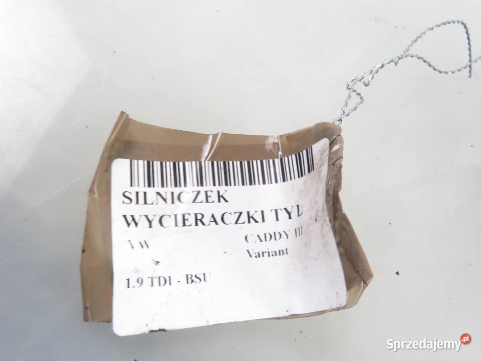 SILNICZEK WYCIERACZKI TYŁ VW CADDY III