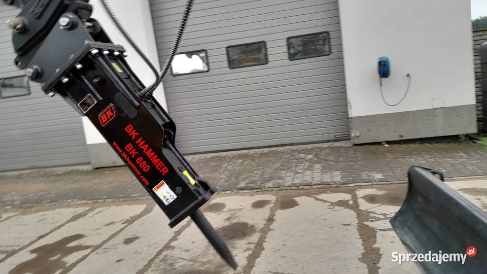 Młot hydrauliczny BK HAMMER 680 JCB młot Krotoszyn