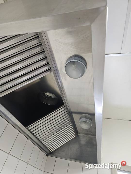 Okap nierdzewny przyścienny 192x80 Pszczyna sprzedam