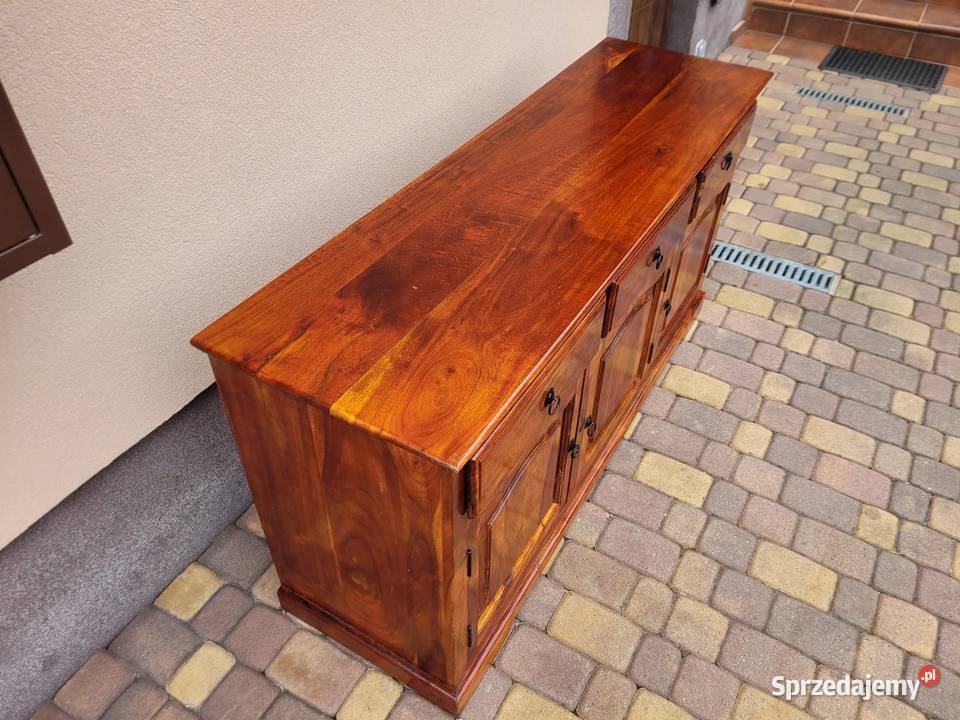 Kolonialna Komoda Z Litego Drewna Paslisander Częstochowa