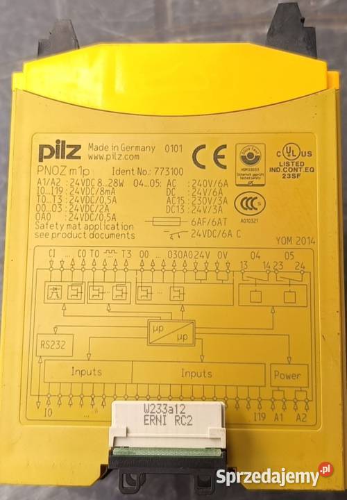 Pilz Pnoz M1P Elektronika