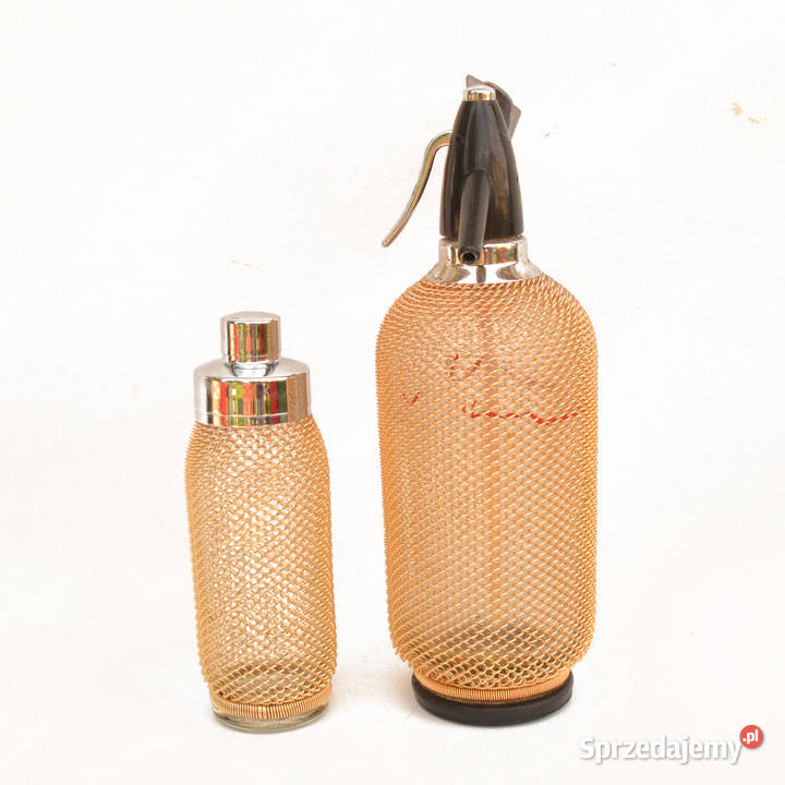 Złoty zestaw barmański Merkuria Czechosłowacja Porcelana i szkło sprzedam