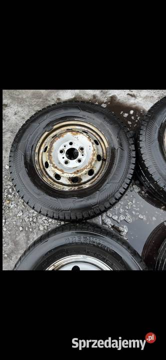 Koła bus stalowe 5x118 opony letnie 2257015C