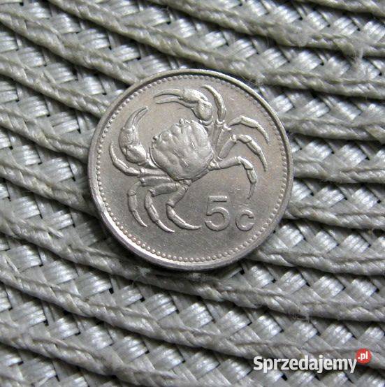 Malta 5 Cent 1986r wielkopolskie Kalisz