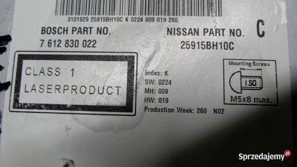 NISSAN QASHQAI I J10 LIFT 10r radio CD świętokrzyskie