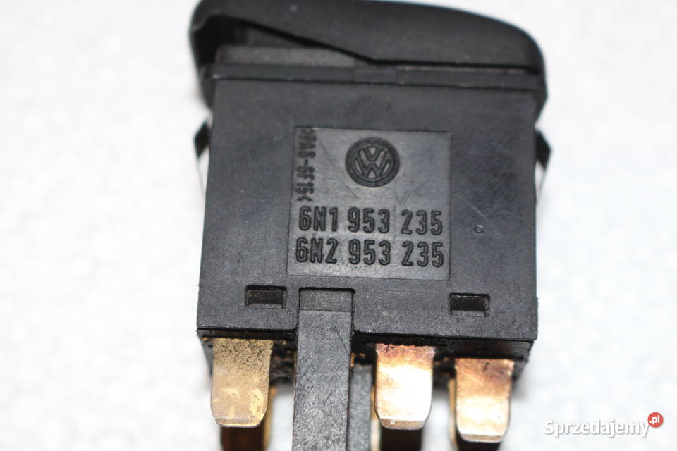 VOLKSWAGEN LUPO 9805 PRZEŁĄCZNIK AWARYJNYCH Wyposażenie wnętrza Prochowice