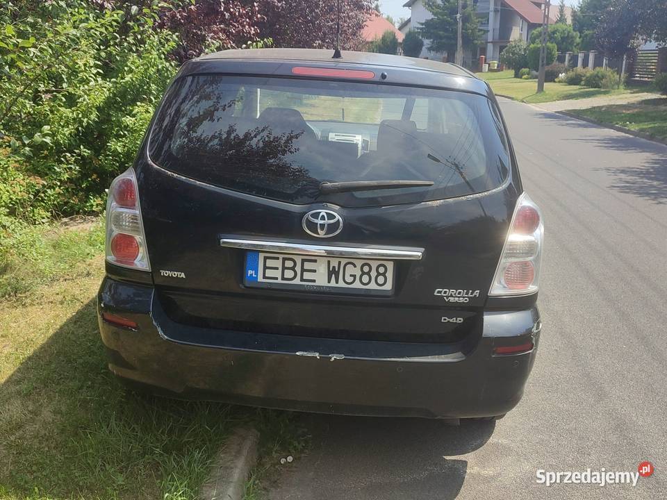 Samochód nie do zajeżdżenia Toyota Corolla Verso Bełchatów