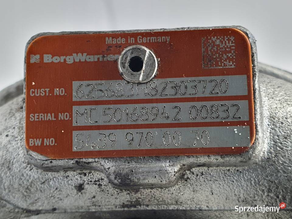 TURBOSPRĘŻARKA Renault Megane III Scenic III 15 sprzedam