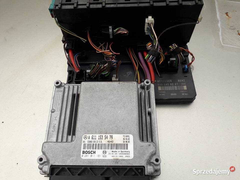 Centralka moduł sterownik komfortu mercedes W Myszków sprzedam
