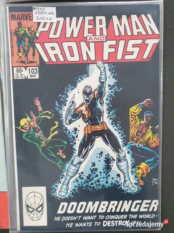 Power Man Iron Fist 4 komiksy Marvel USA Superbohaterowie pomorskie Gdynia