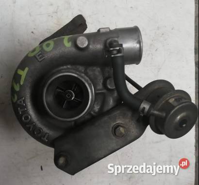 Turbosprężarka Toyota Hilux 25 D4D 1720130030 Zawieszenie silnika