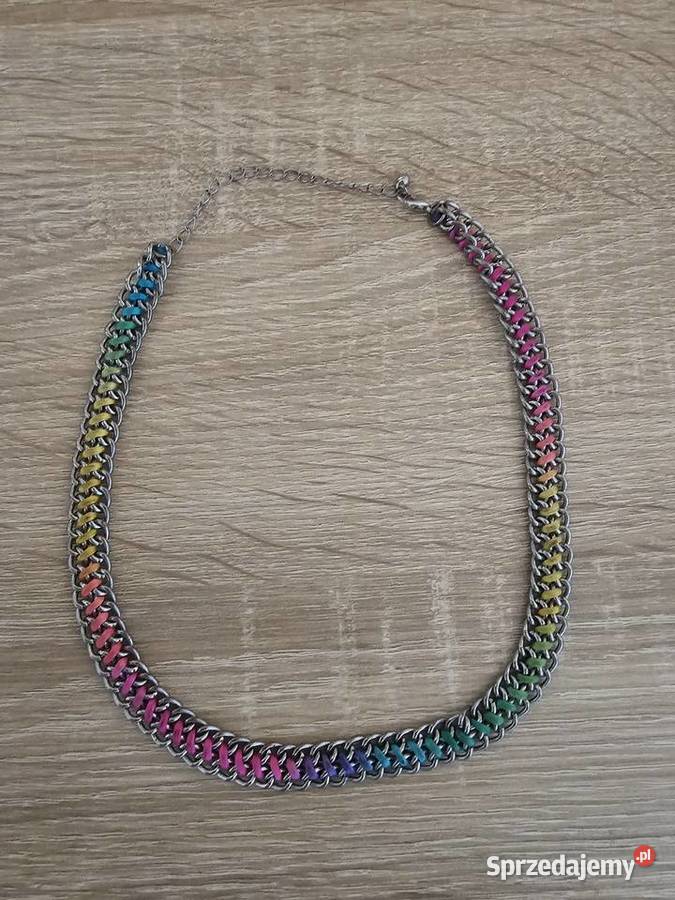 Łańcuszek naszyjnik Łańcuszki Biżuteria Bojszowy
