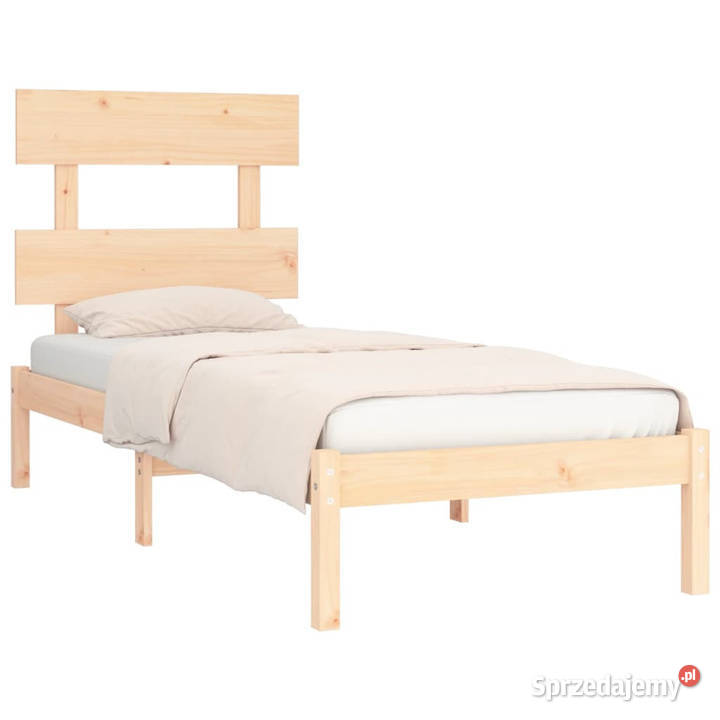 Rama łóżka lite drewno 90x200 WM3104658 sprzedam