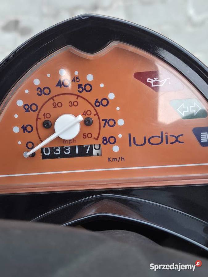 Skuter Peugeot Ludix 2t 503 piękny stan b mały mazowieckie Ząbki
