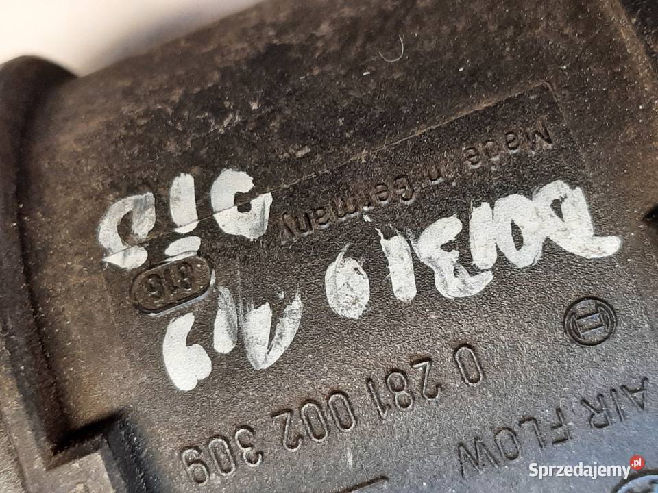 Fiat Alfa Lancia przepływomierz 0281002309 łódzkie Ksawerów