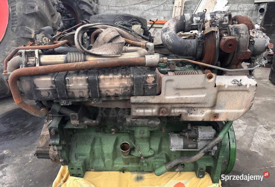 John Deere 6090HFG94 6090HFG95 Silnik Słupek Jastrzębniki