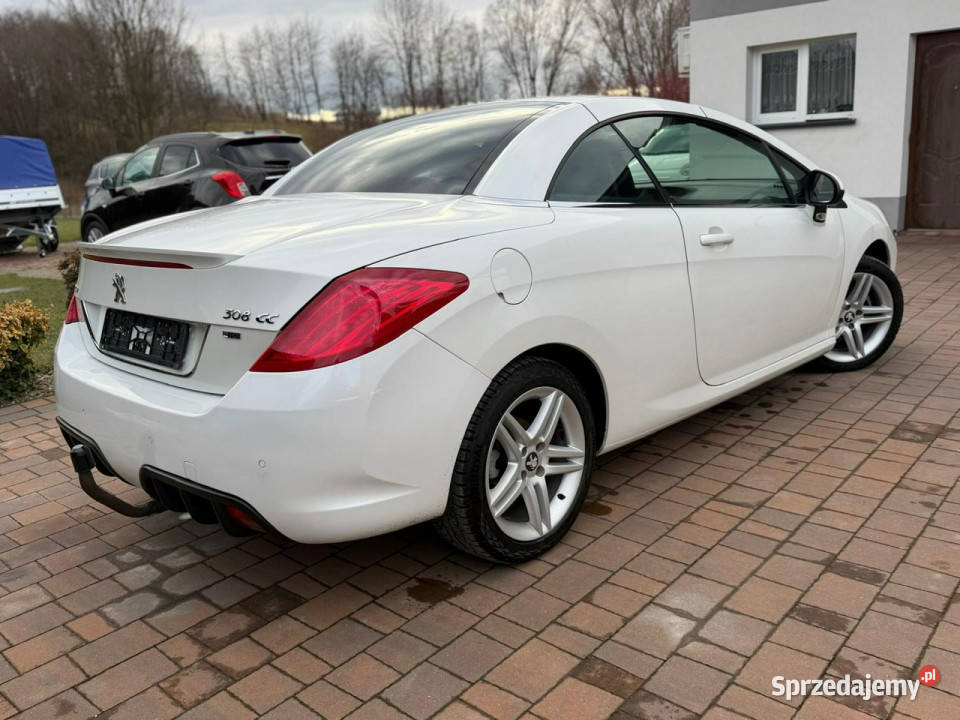 Peugeot 308 CC Bezwypadkowy piękny cabriolet VAT marża podkarpackie Rzeszów