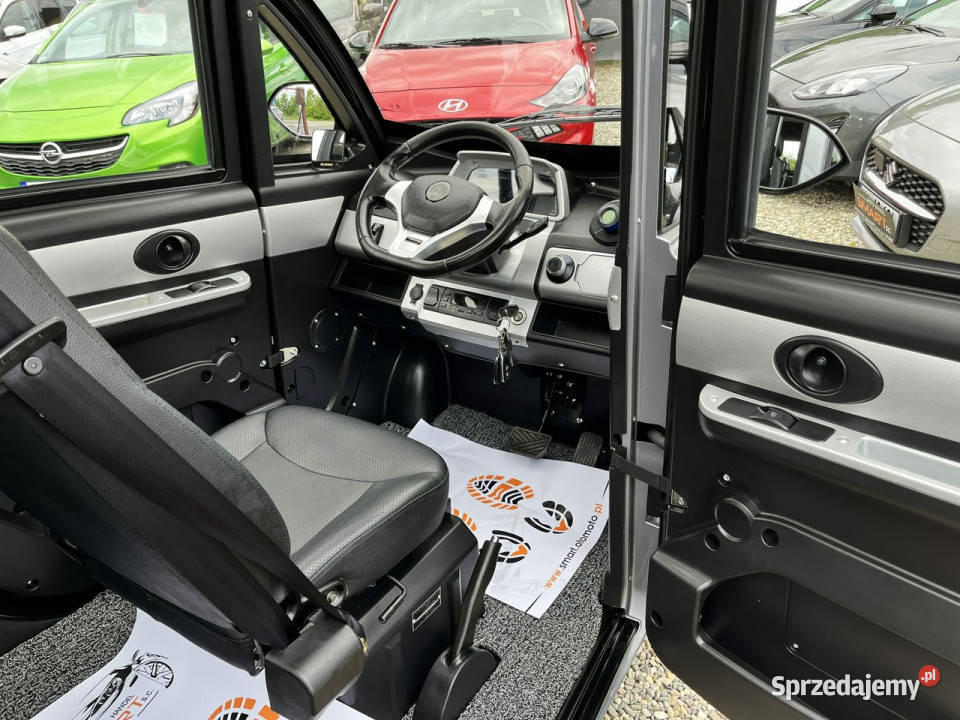 Microcar inny ECOMO 4 2 osobowy Ledy Szyberdach gniazdo USB śląskie Rydułtowy