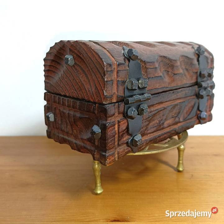 VintageSzkaułka drewniana