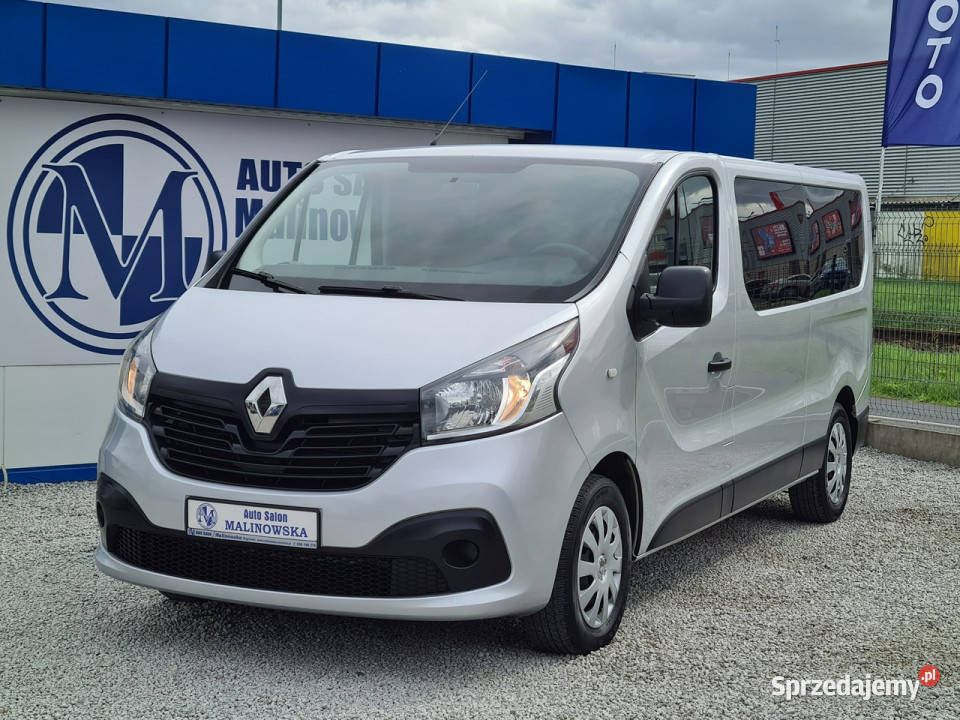 Renault Trafic LONG 9Osób Salon Klimatyzacja immobilizer wielkopolskie