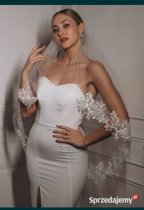 Piękne ozdoby ślubne na głowę Inny materiał Gorlice sprzedam