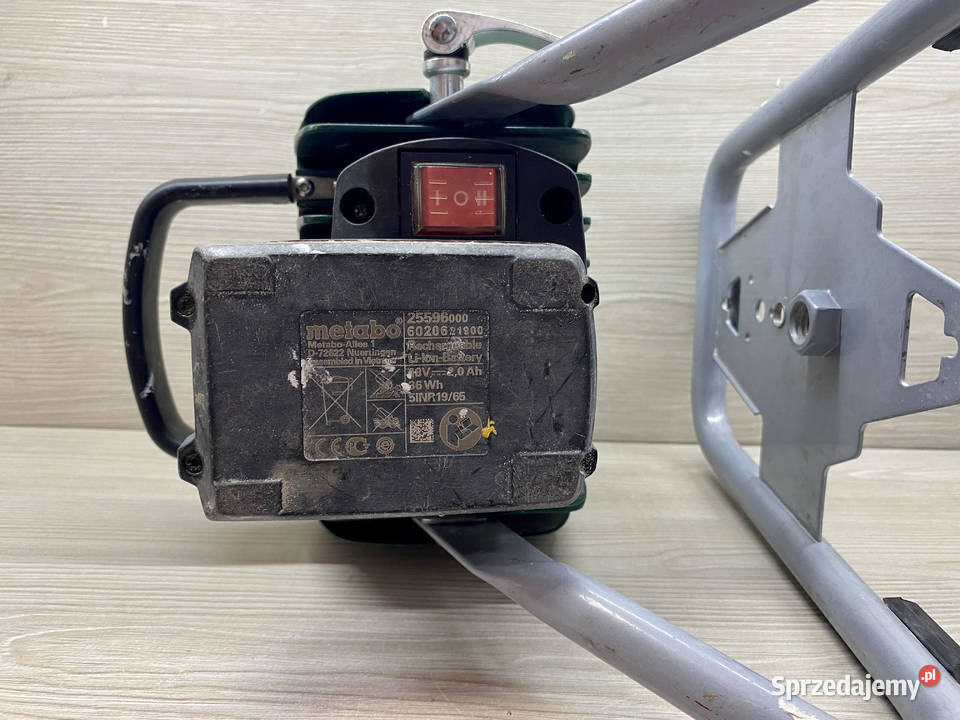 METABO BSA 14418 Reflektor LED aku18V20Ah pomorskie Tczew