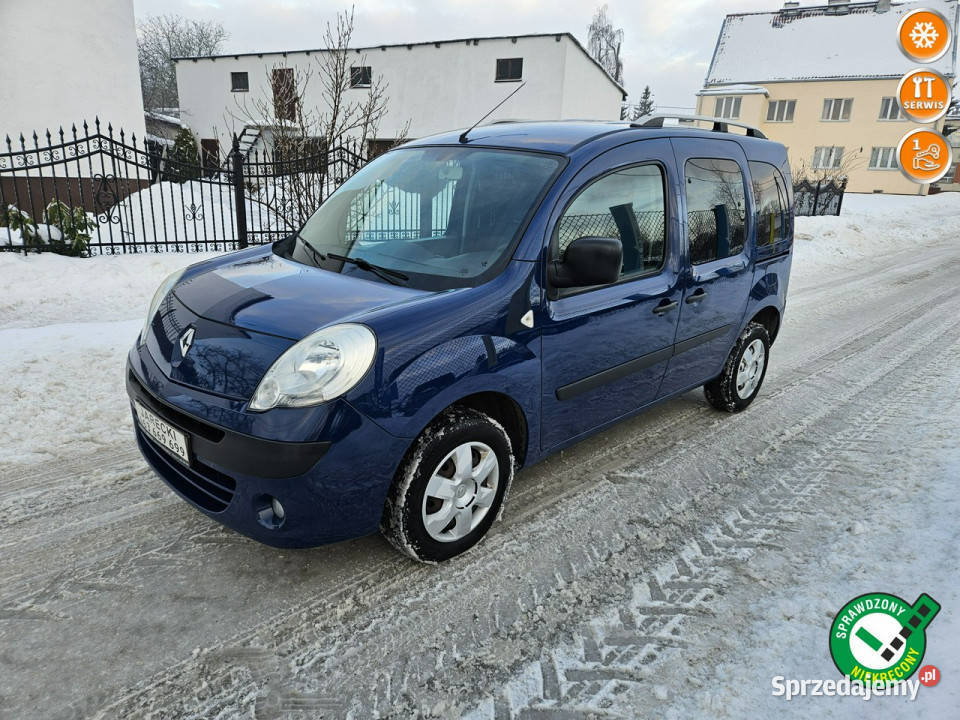 Renault Kangoo Opłacony Zdrowy Zadbany wspomaganie kierownicy Kisielice