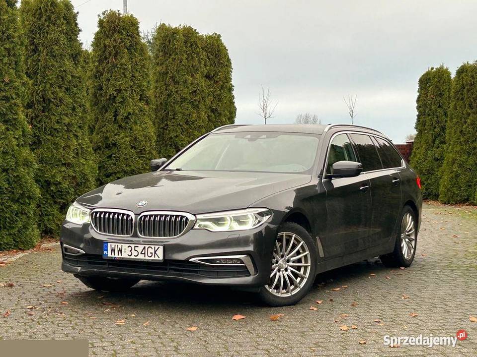 BMW 520d xDrive Luxury 2019r BEZWYPADKOWY FV23%